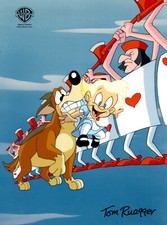 Animaniacs-Original Prod Cel-Mindy/Buttons-Mindy In Wonderland-Signed  Ruegger picture