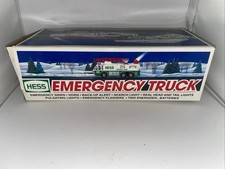 1996 Hess Emergency Truck Vintage In Original Box, Unused picture