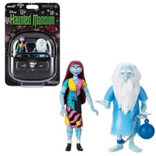 Sally and Gus Ghost Host Action Figure Set by Super7 – Haunted Mansion Nightmare picture