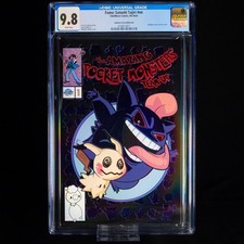 Fame Tajiri #NN CGC 9.8 Gengar Mimikyu Pokémon Waite Amazing Pocket Monsters picture