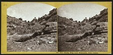 Wahsatch Utah Echo Canyon 1860s Rocky Way Stereograph Union Pacific Railroad picture