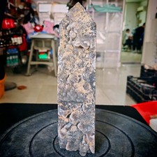 5.5LB Polishing and repairing of natural sphalerite crystal columns 2500g picture