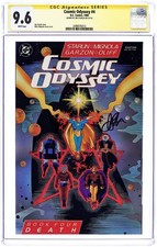 Cosmic Odyssey #4 CGC 9.6 SS Starlin 1989 2496976013 picture