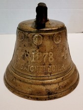 VTG 1878 SAIGNELECIER CHIANTEL FONDEUR BRASS COW BELL 4 1/4