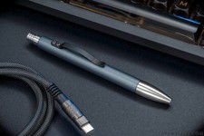 Tuff Writer Analog Press Pen - Aluminum - Slate Gray picture