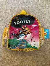 NEW, INSANELY RARE 1999 TOOTLE TRAIN BACKPACK + LITTLE GOLDEN BOOK LAND BOOK #31 picture
