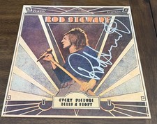 ROD STEWART Signed Every Picture Tells A Story VINYL RECORD BECKETT BX50596  picture