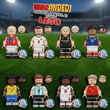 ⚽️8x Custom Soccer Minifigures Set Toy World Cup Stars Messi Mbappe Kane Haaland picture