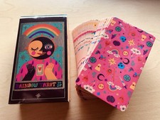 The Rainbow Tarot Card Deck 78 Cards Rider Waite Smith New Playing Card Size picture