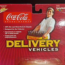 1:64 1998 GMC Delivery Van Coca-Cola Johnny Lightning Delivery Vehicles Die-Cast picture