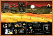 1998 Starsiege Tribes Timeline 2471-2829 Original Advertisement / Retro Promo v3 picture