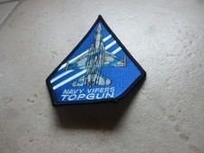 Patch F-16 N TOP GUN Vipers Original US Navy Aggressors Adversary NAS Rare one picture