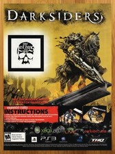 2009 Darksiders PS3 Xbox 360 Print Ad/Poster Official Video Game War Promo Art picture