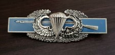 Airborne Jump Wing US Army Military Combat Infantry Rare Badge CIB Pin Insignia picture