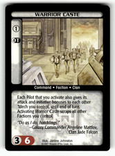 BattleTech Warrior Caste 1997 Wizards of the Coast CCG Card picture