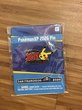PokémonXP 2026 San Francisco Pin - Pikachu Event Exclusive - Sealed picture