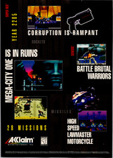 Acclaim Judge Dredd Video Game Vintage 1995 Poster Print Ad Super NES Genesis picture