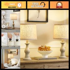 Vintage Table Lamps Set of 2 - 18.5