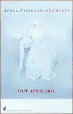 APOCALYPTICA Shadowmaker Ltd Ed RARE Tour POSTER FRAME & SIZE OPTION picture