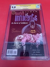 Batman Death of Innocents #1 CGC 9.0 SS Signed Joe Staton 1996 DC Comics picture