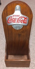 Vintage Drink Coca Cola Starr X Bottle Opener Brown Co Mounted Free S&H picture