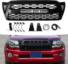 Front Bumper Upper Grille W/LED Lights for 2Nd Gen 2005-2011 Toyota Tacoma | Trd picture