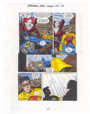 Deadman: Dead Again #2 Pg 17 Original Comic Production Art Color Guide Batman picture