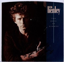 Don Henley signed Record Sleeve picture