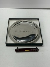 Gladiator Movie Silver Presentation Plate Sword of Maximus Stand Display Box picture