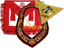 Masonic Royal Arch Collar Apron and Jewel PHP Pendant Package picture