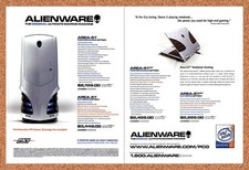 2004 Alienware The Original Area-51 Extreme Intel Original Ad / Retro Promo v5 picture