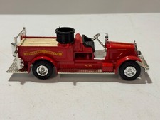 ERTL 1926 SEAGRAVE JOHN DEERE FIRE TRUCK COIN BANK DIECAST picture