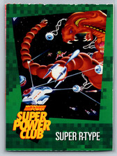 Super R-Type Nintendo Super Power Club Magazine Card #32 picture