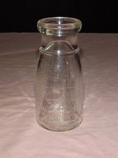 VINTAGE OLD EAST SIDE CREAMERY  SARATOGA SPRINGS NY HALF PINT   MILK BOTTLE picture