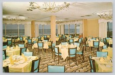 Dolphin Restaurant Marineland FL Ocean View Vintage Chrome Postcard picture