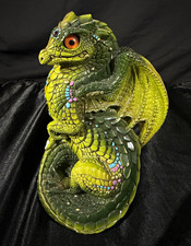 Windstone Editions Green Dragon Figurine Statue Fantasy Theme picture