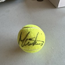MARTINA NAVRATILOVA SIGNED TENNIS BALL US OPEN GREATEST W/COA+PROOF RARE WOW picture