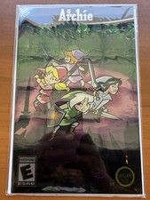 Archie 85th Anniversary Video Game Galaxy Nintendo Legend Zelda Homage METAL picture