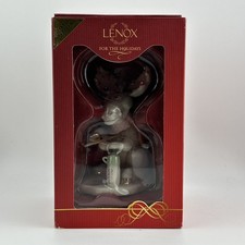 Lenox 2010 Annual Christmas Ornament Marcel MERRY MOOSE FISHING Antler Decorated picture