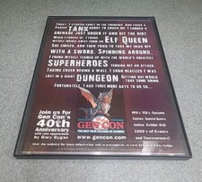 Gen Con 40th Anniversary Print Ad Framed 8.5x11  Wall Art  picture
