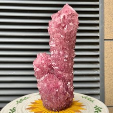 5.8 lb  Alum Crystal Cluster Druzy Formation Tower Point Specimen picture