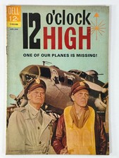 12 O'Clock High Dell Comics Apr-Jun TV Series Military Comic picture