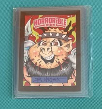 HORRORIBLE KIDS SERIES 10 SKETCH CARD Barry Nygma MARK PINGITORE Gwar Oderus picture