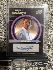 Jeremy Renner as Hawkeye Auto 2023 Marvel Hawkeye Autograph - #A-RE picture