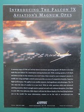 8/2002 PUB DASSAULT FALCON 7X BIZJET BUSINESS JET ORIGINAL AD picture