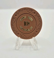 Dunes Hotel Casino Las Vegas Nevada 1988 $.10  Casino Chip N4786 picture