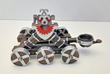 Catapult Medieval Siege Weapon Red / Silver 3
