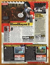 2003 BloodRayne 2 PS2 Xbox Print Ad/Poster Authentic Video Game Promo Wall Art picture