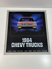 1984 Chevy Trucks Chevrolet sales brochure picture
