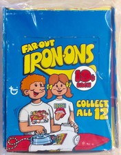 Vintage Topps® O-Pee-Chee T-Shirt Factory Iron-Ons Complete +Original Box (1975) picture